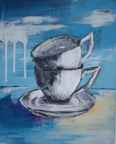 coffecups - lesson borrowing a style